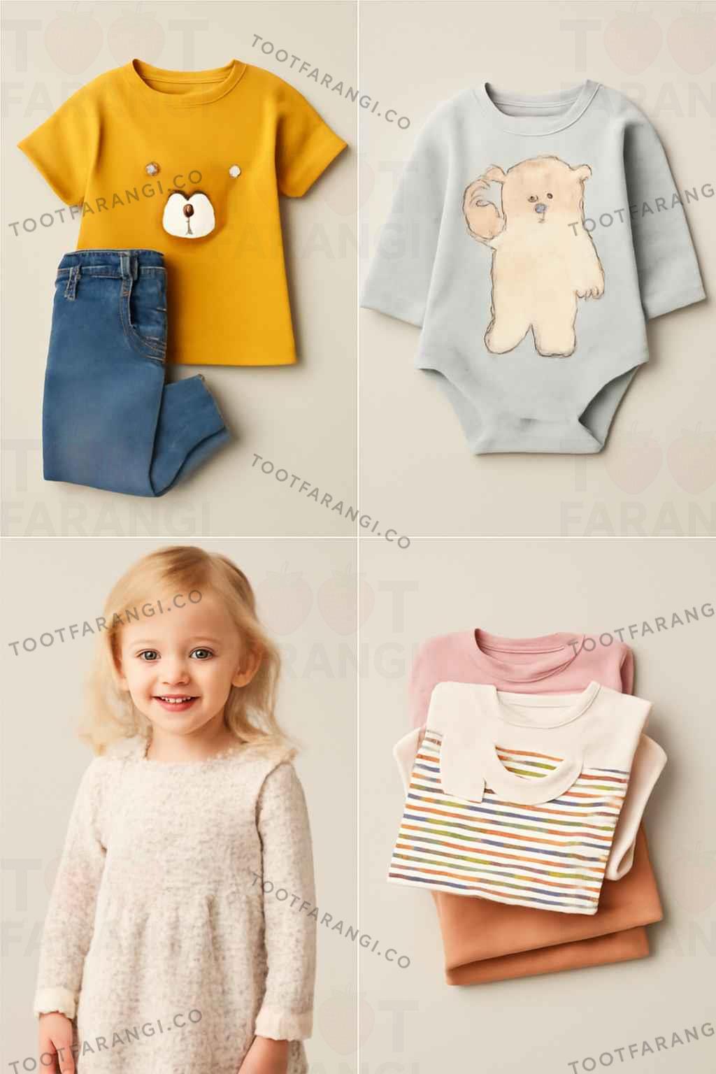 خرید لباس بچگانه